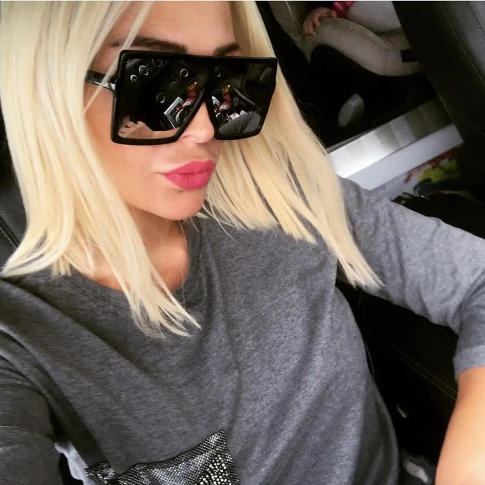 

OKZ2030 Summer Outdoor Shade Women Cool Oversized Sunglasses, 20 color