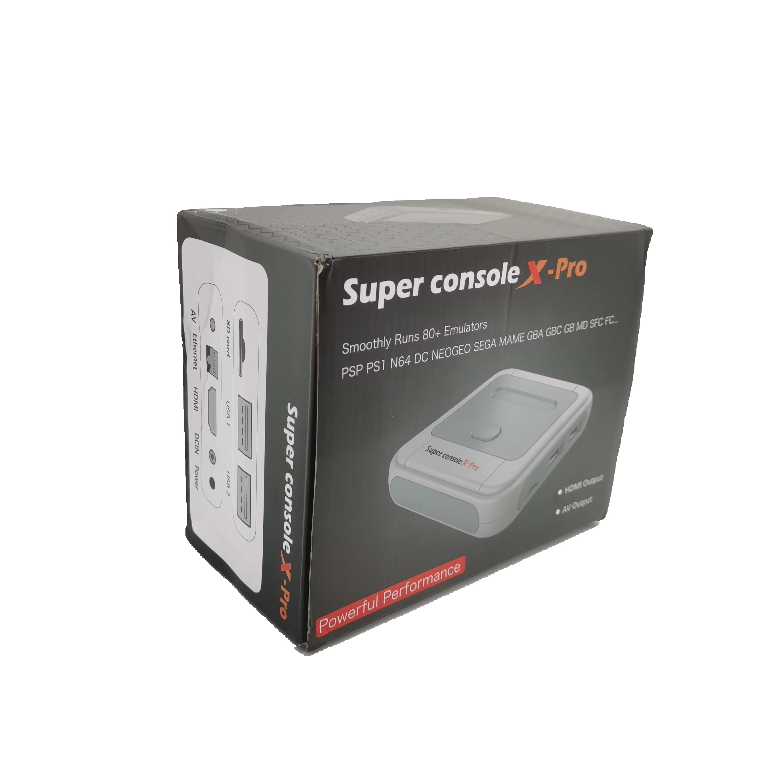 

4K console retro game console player built in 30000 games 64/128/256G SUPER CONSOLE X pro wireless gamepad