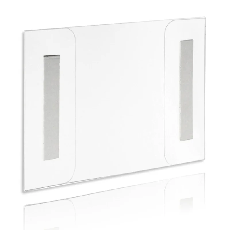 Acrylic Sign Holder 8.5x11 Wall Mount Sign Holder With 3m Tape