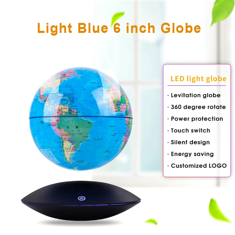 
Large diameter floating globe and globe magnetic floating sever customize logo magnetic levitation floating globe 