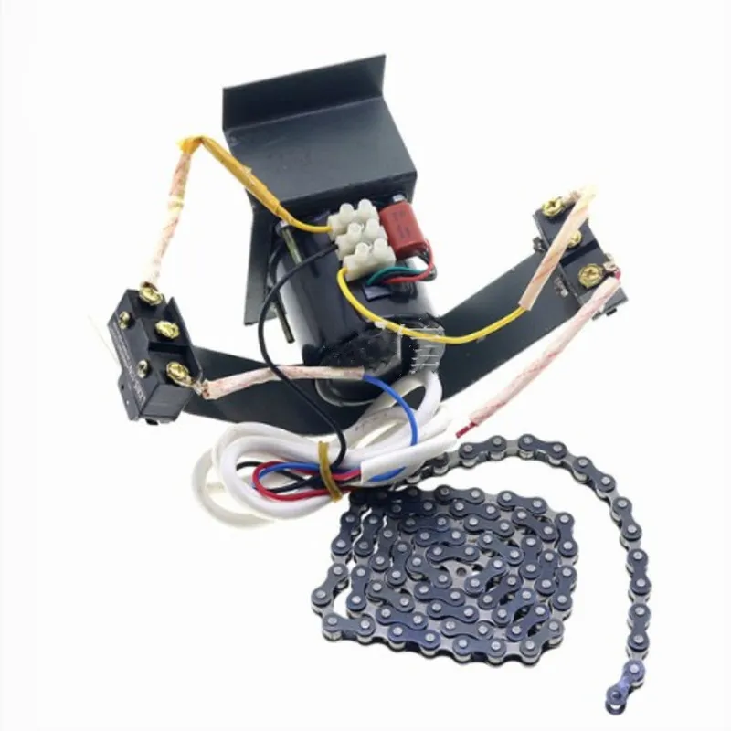 

Black 220V 110V 12V Motor With Gears Sets For Industrial Incubator