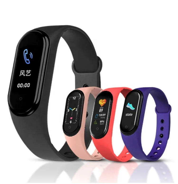 

global version xiaomi mi band 5 smart bracelet 1.1" amoled colorful screen heart rate fitness tracker blue tooth 5.0 waterproof, Gray/black/silver
