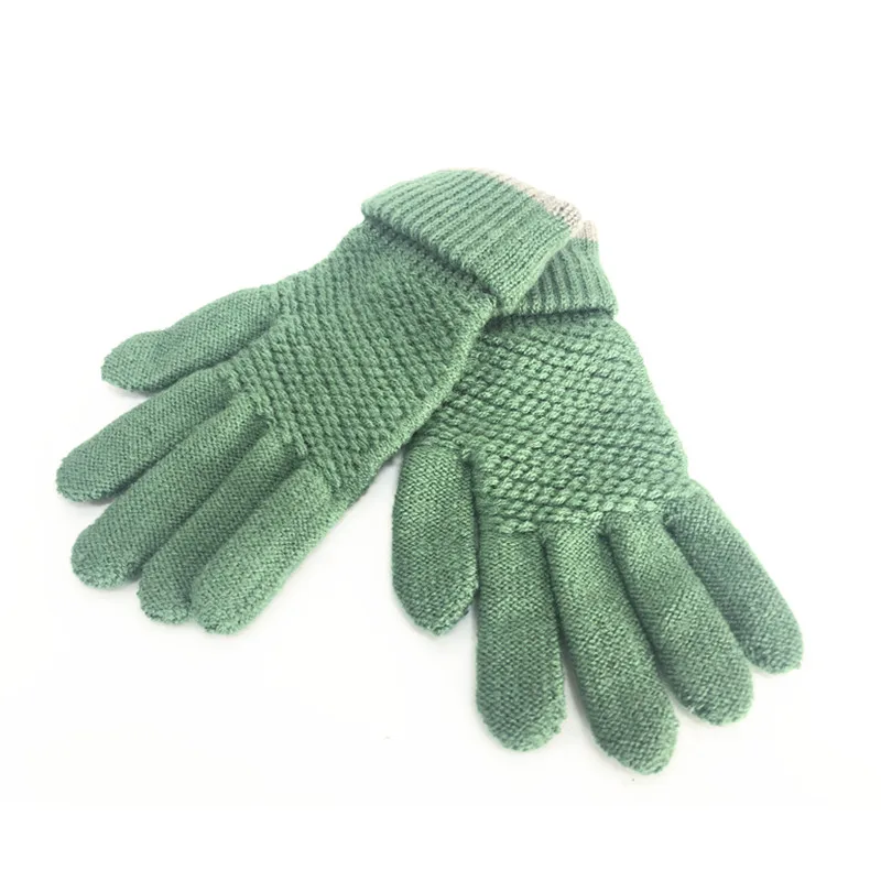 
hot selling wholesale designer magic promotion winter acrylic knitted gloves 