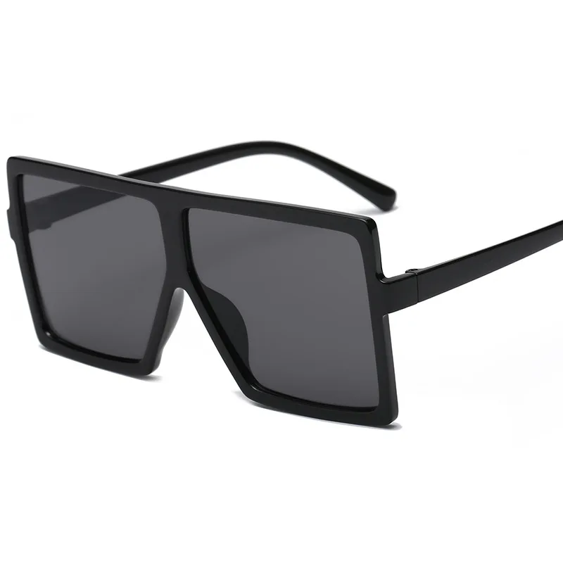 

Fashion Classic Man Women Big Square Oversized Rectangle Frame Shades Sun Glasses Sunglasses