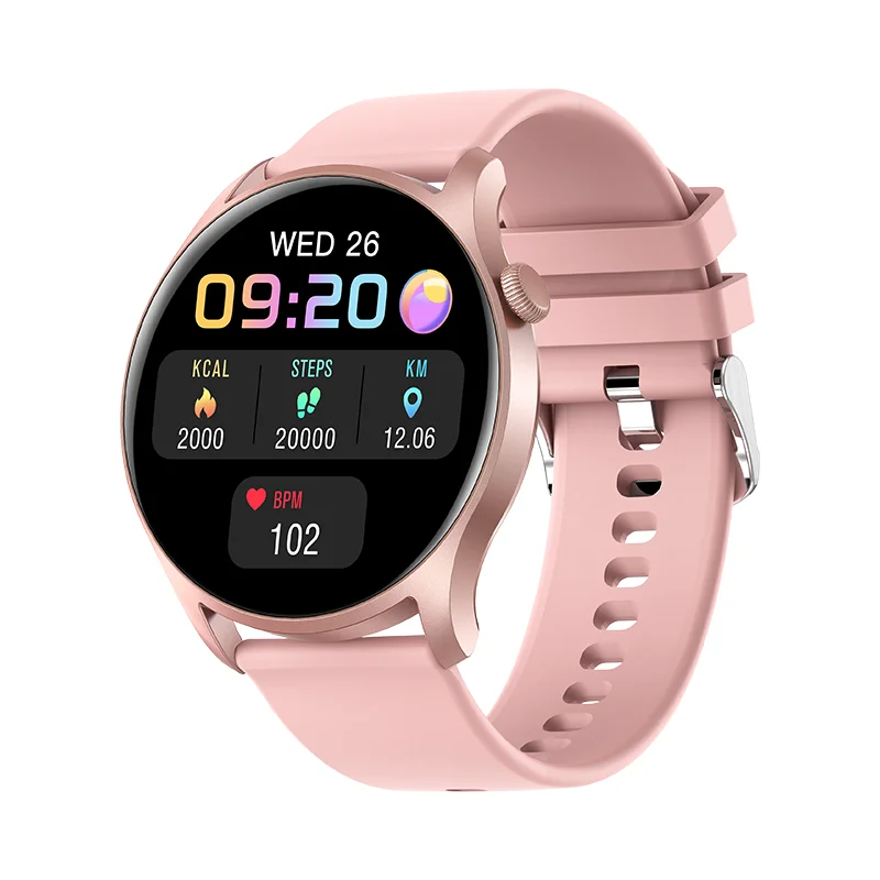 

KC08 Smart Watch Men Custom Dial Full Touch Screen Fitness Tracker IP67 Waterproof Blood Pressure Oxygen Smartwatch Men Phone