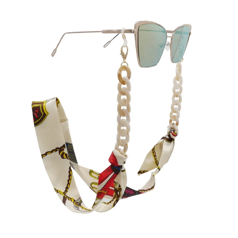 

Custom logo sunglass strap reading glasses necklace eyeglass rope eyewear chain for glasses