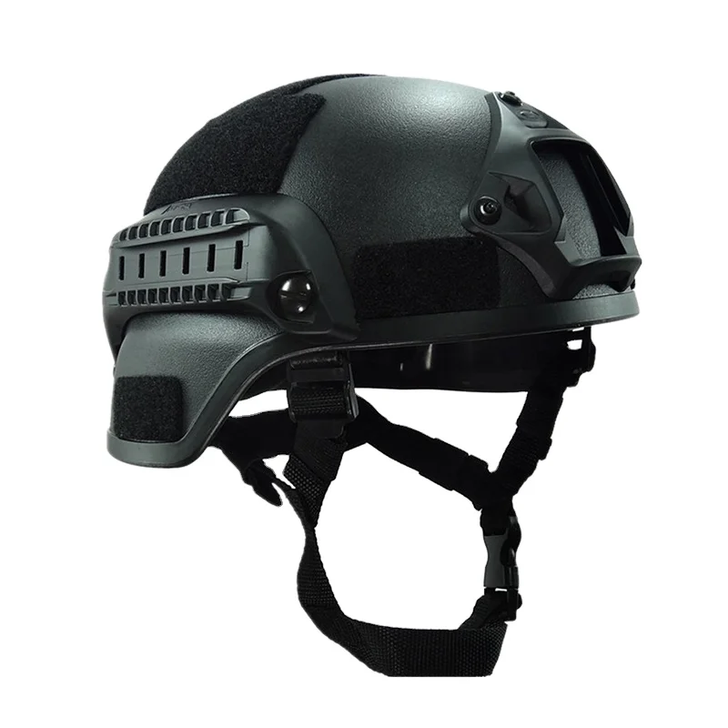 

Bulletproof Body Armor Air-soft Helmet Sports Level III A Ballistic Paintball FAST Jumping Protective ACH High Tactical Helmet, Multi colors