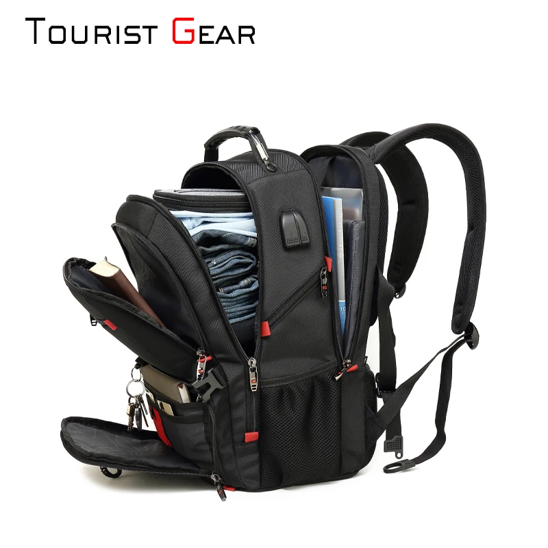 

2020 anti-theft black nylon men business backpack with charger nylon backpack manufacturers, Customers' requirement