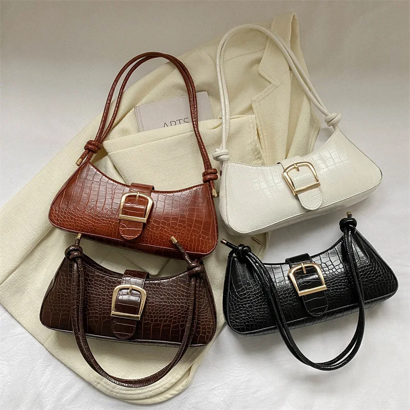 

2023 New Fashion French Nice Handbag Popular Bag White Underarm Bag