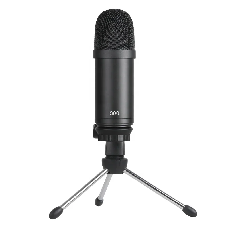 

OEM Factory Portable Conference Interview Desktop Mic Microphone For Live Sound Recording