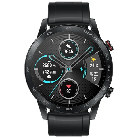 New smartwatch 2020 huawei magicwatch 2 black touch screen sports bluetooth for android and ios