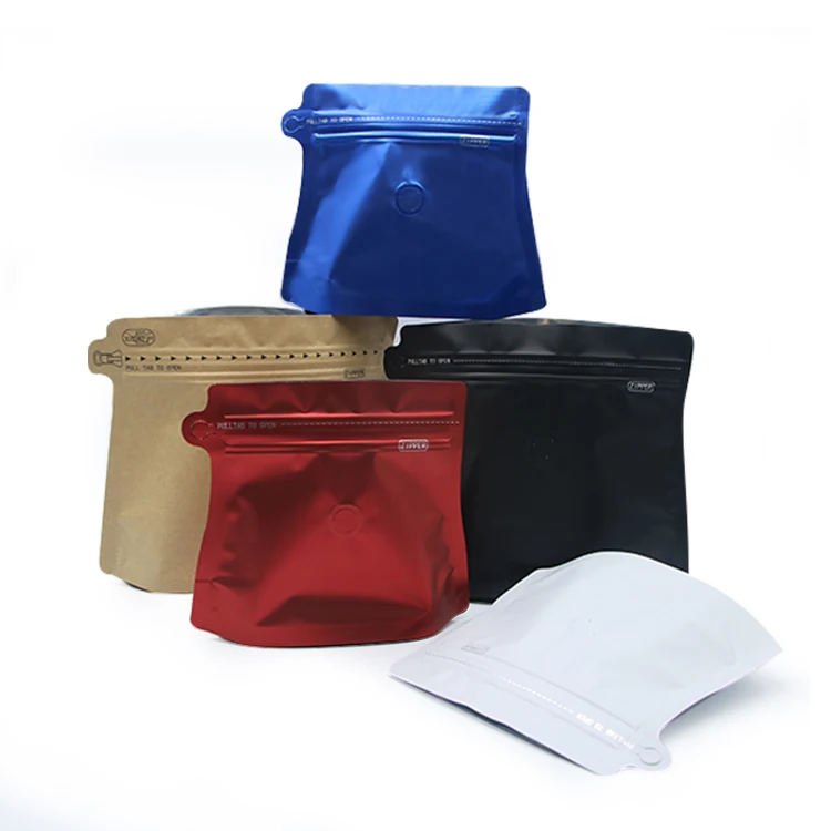 Coffee Packaging Bags  Coffee Bags With Valve And Zipper Packaging For Coffee Bag Packaging