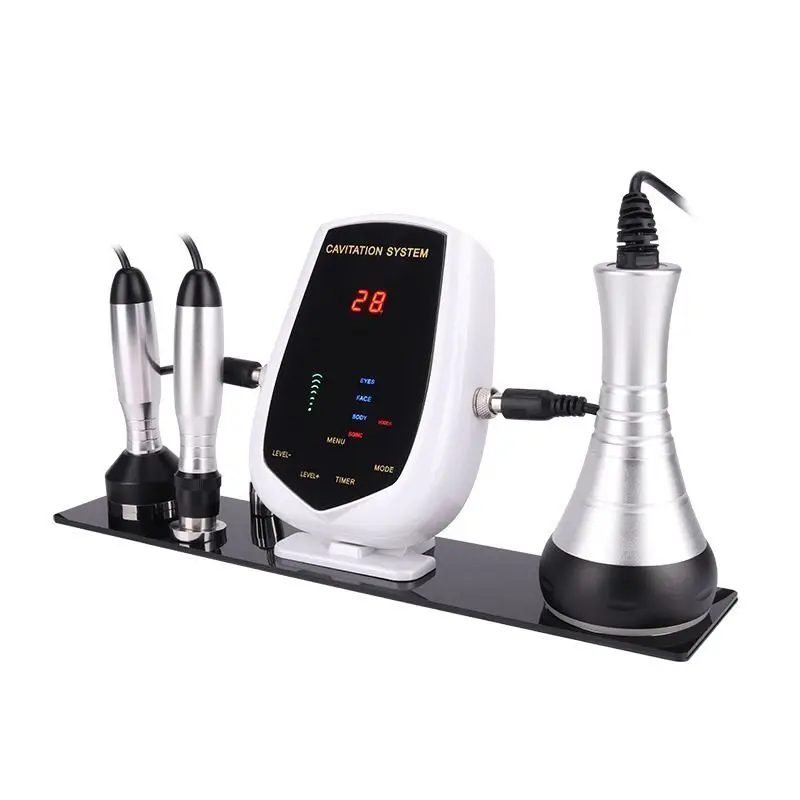 

4-IN-1 5MHz RF Facial Lifting Ultrasonic 40K Cavitation Body Slimming Machine Anti Cellulite Fat Burner Vacuum RF Body Shaping