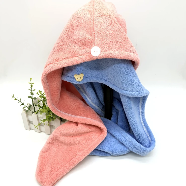 
Wholesale soft textile hair drying towel,promotion Microfiber hair towel 