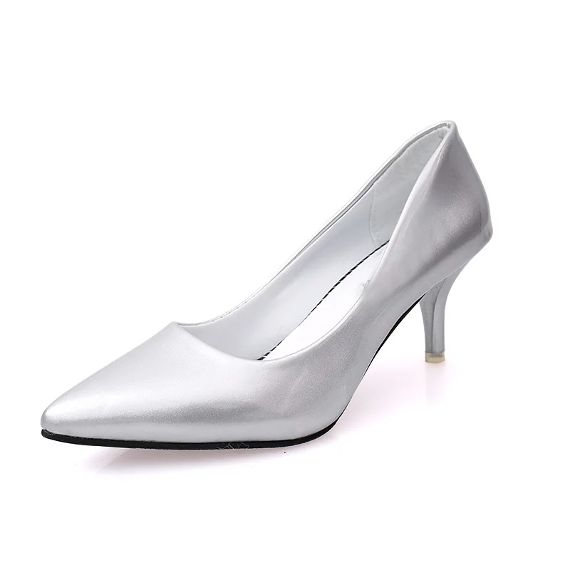 

cheapest women shoes women work classic, White beige silver black red