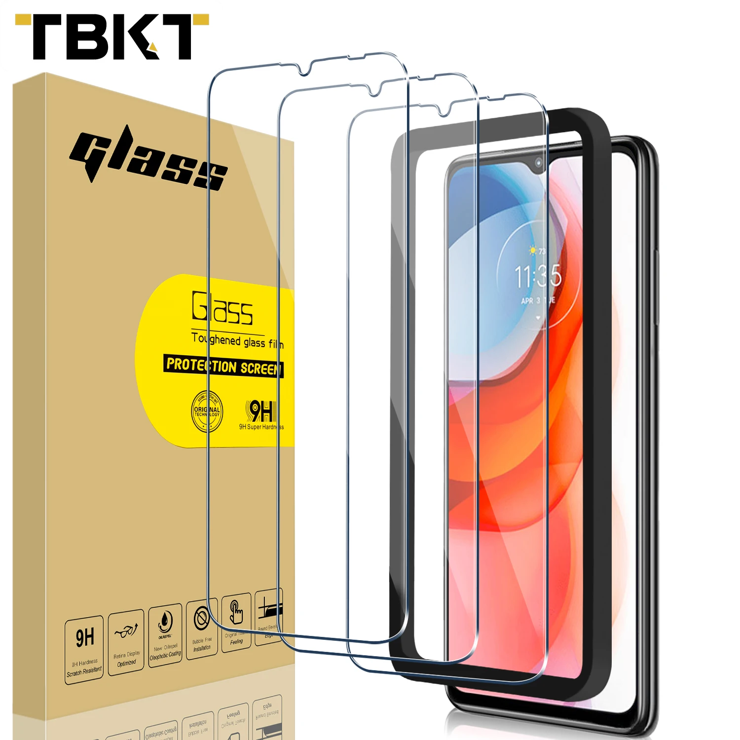 

Anti shock Screen Protector film Tempered Glass for MOTO G Play Anti-Scratch