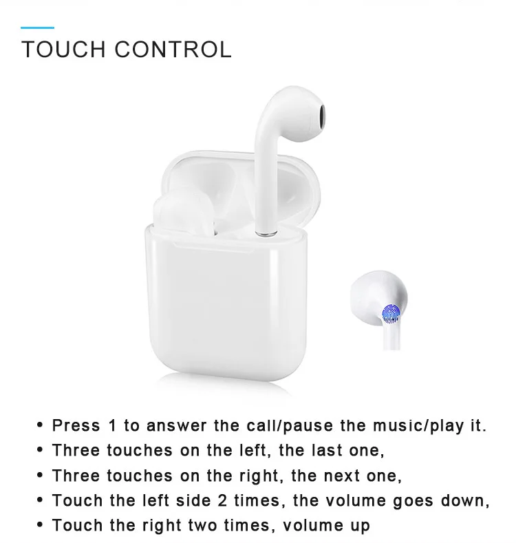 2020 Noise Cancelling Tws Earphone Tai Nghe Mi Earbuds Air Pods - ANKUX.COM
