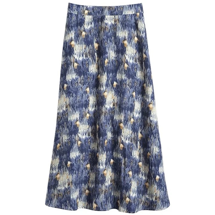 

Wholesale direct sales summer ladies fashion casual long XL skirt