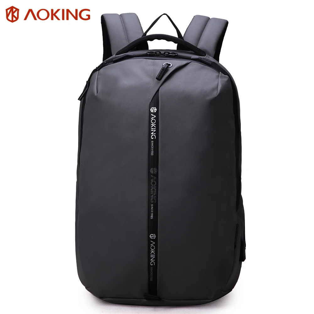 

Aoking 2020 new arrival luxury stylish designer black backpack wholesale boys bag backpack for teens school