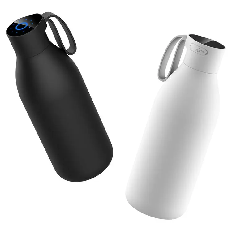 

Smart Thermos by Manufacturer Self-cleaning UV Water Bottle Long-term Insulation Metal Top Seller 500ml Minimalist Melamine