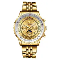 

TEVISE T837A Fashion Classic mechanical Watch hot sale moon phase 24 hour calender Men Automatic business Watches