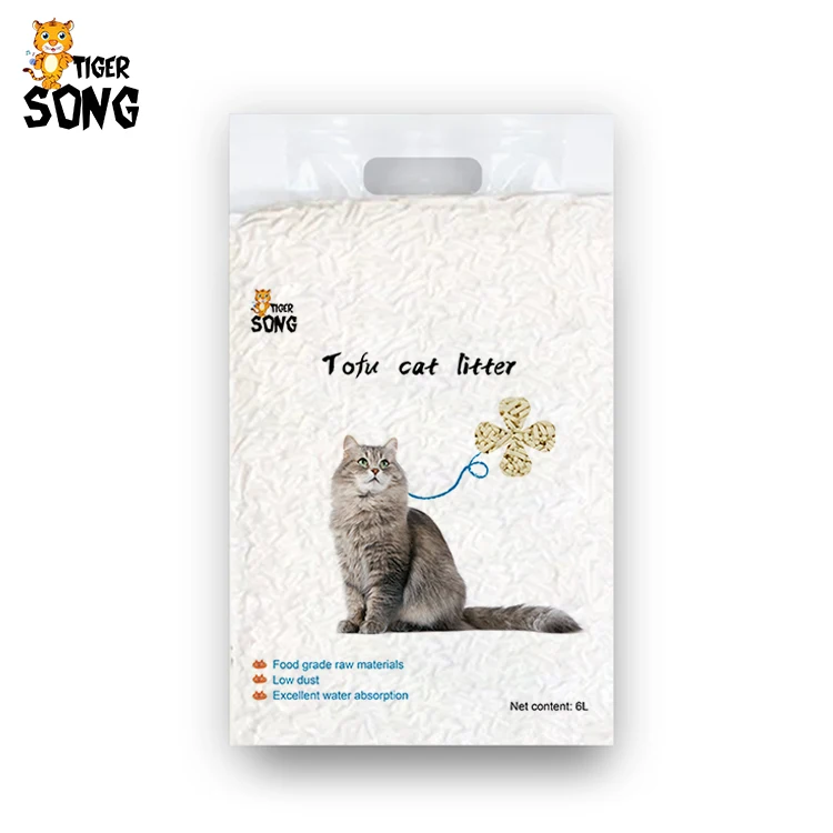 

New product world best cat litter supplier tofu cat litter clumping, Accept customized