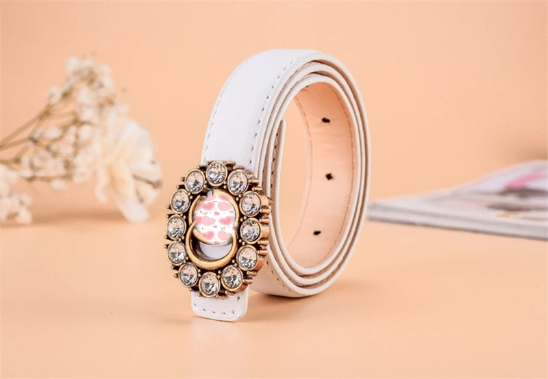 Wholesale Children Toddler Girl Designer Kids Belts Baby Girls Waistband Pu Little Girls Waist