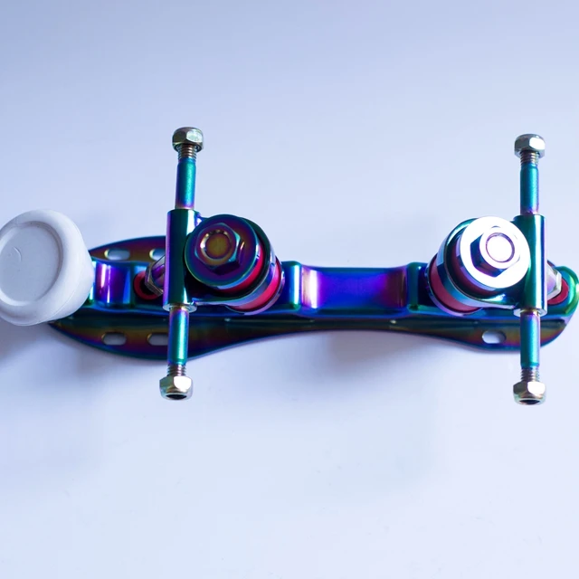 Aluminum Plate 7075 Alu Quad Skate Plates Roller Derby Plate Neo Chrome