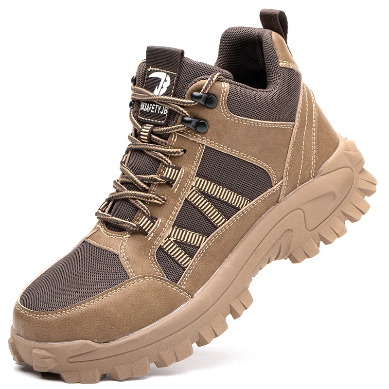 

Men Women Steel Toe Sneakers Breathable and Lightweight Safety Construction Work Shoes Boots