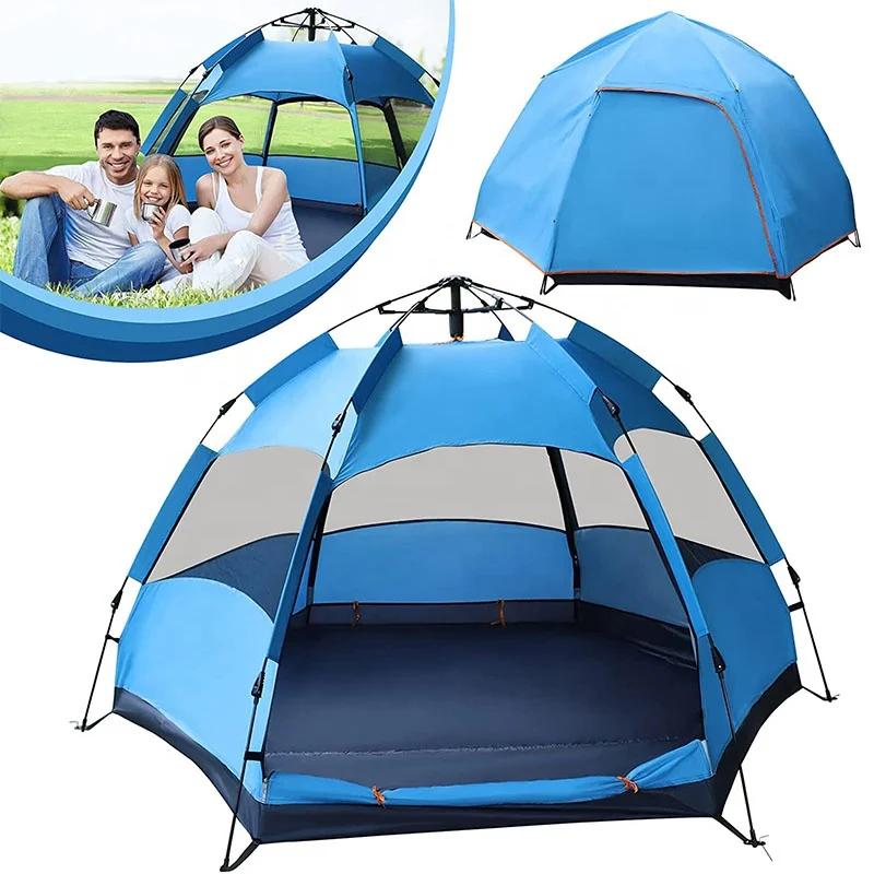 Factory Wholesale Outdoors Camping Tent Waterproof Family Tent for Camping Traveling Backpacking Hiking