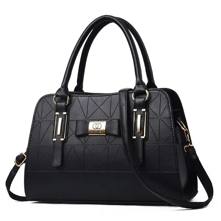 

2019 Professional Supplier Fashion Leather Women Hand Bag, Pu Leather Female Handbag, As picture