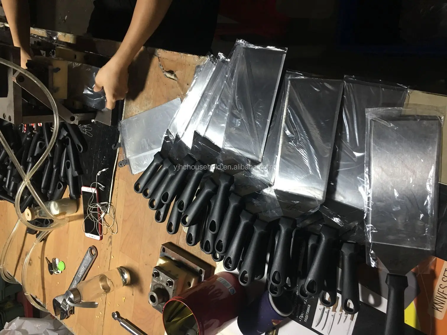  Wajan  Spatula Scraper Set alat Potong Aksesoris Untuk 