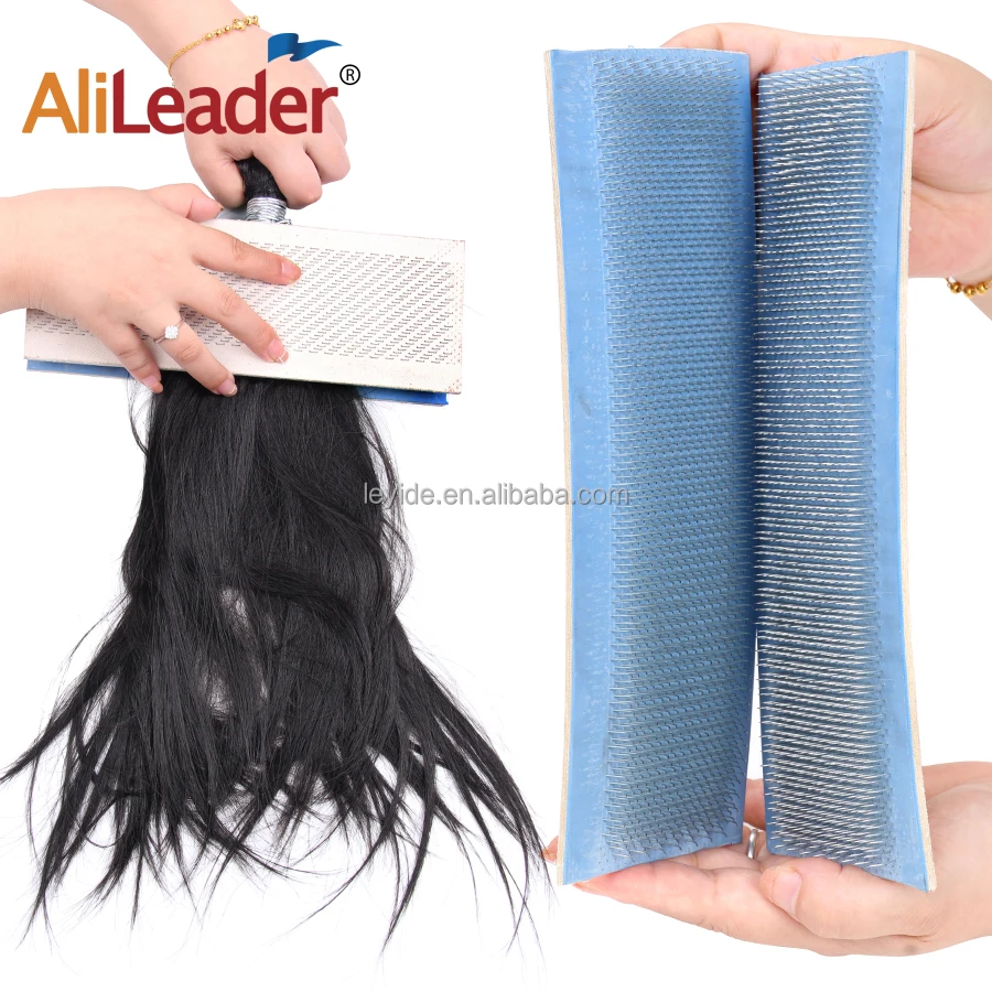 

Alileader Hair Holder Drawing Mat For Bulk Hair Extension Professional Hackle Styling Tools Making Lace Wig Tools Drawing Card