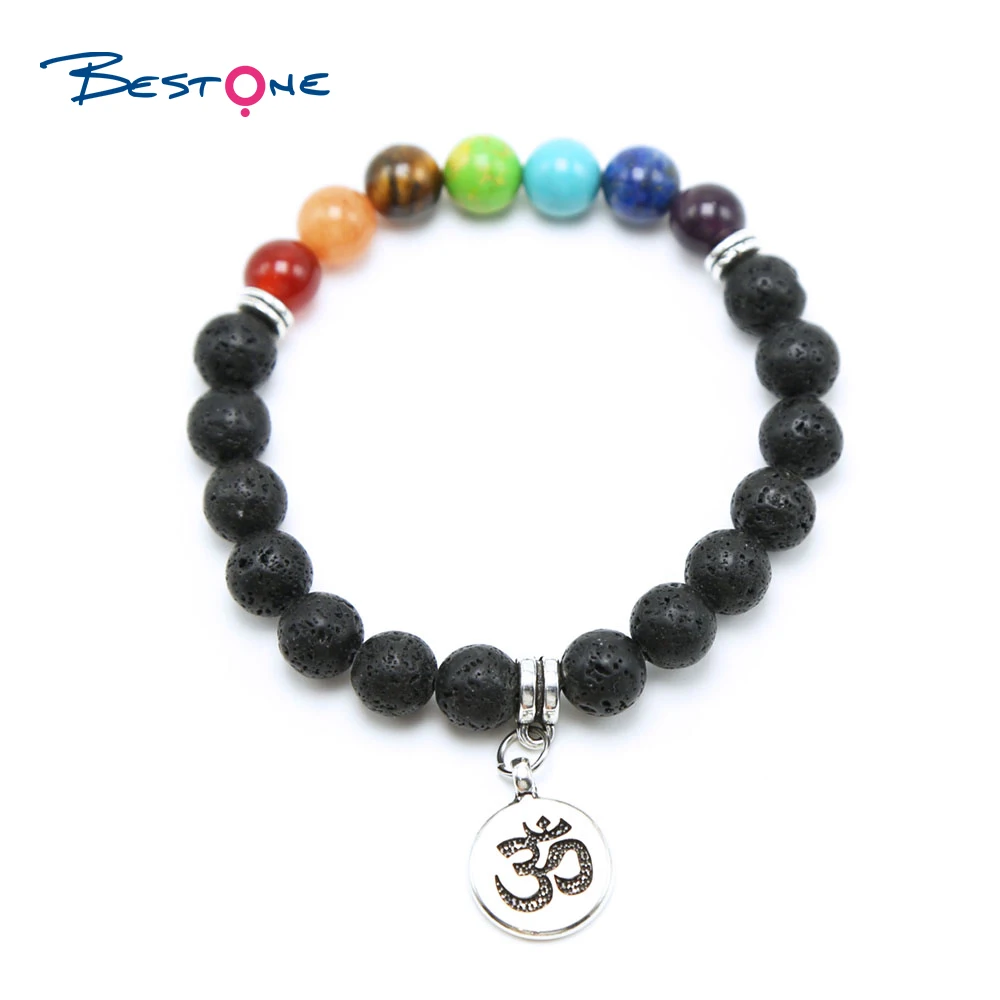 

Handmade Custom Essential Oil Diffuser Chakra Rock Beads Bracelets