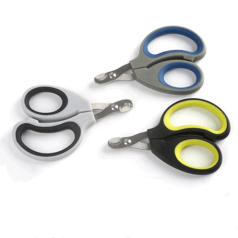 

Stainless Steel Pet Grooming Scissor Dog Nail Cutters Cat Nail Trimmers, As picture