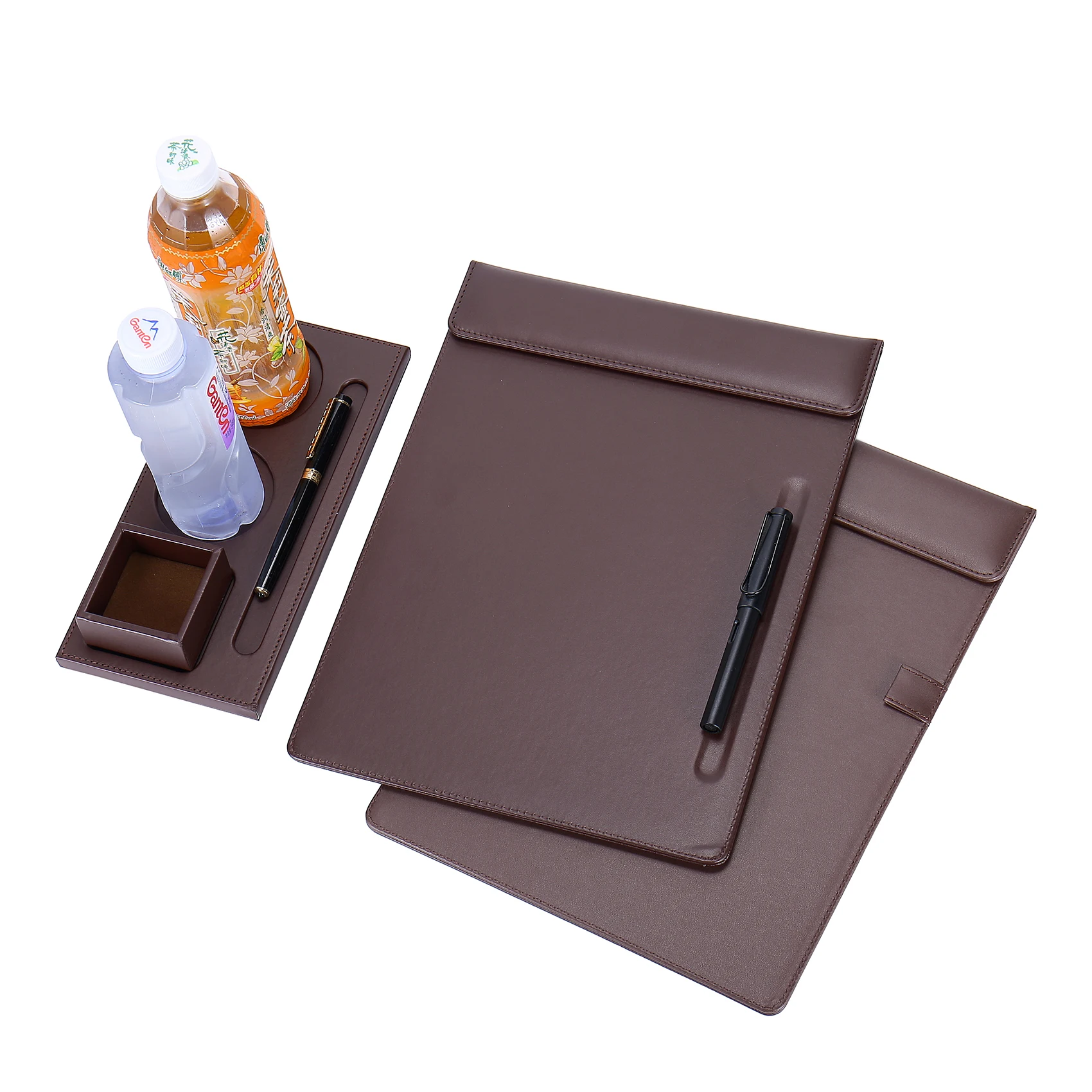 

Custom Promotional Meeting Office A4 Signature Board Clipboards Hardboard Leather Notepad Memo Note Pads