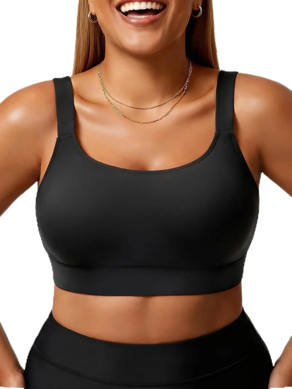 High Support圆领Sports Bra