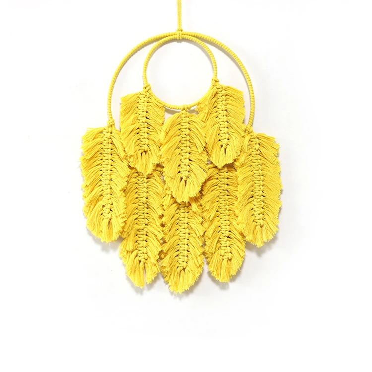 

exquisite macrame wall hanging tapestry decor ornaments decoration for livingrooom bedroom, Customized color