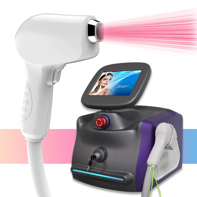 

808nm diode laser super machine 300w 808nm diode laser painless hair removal beauty machine