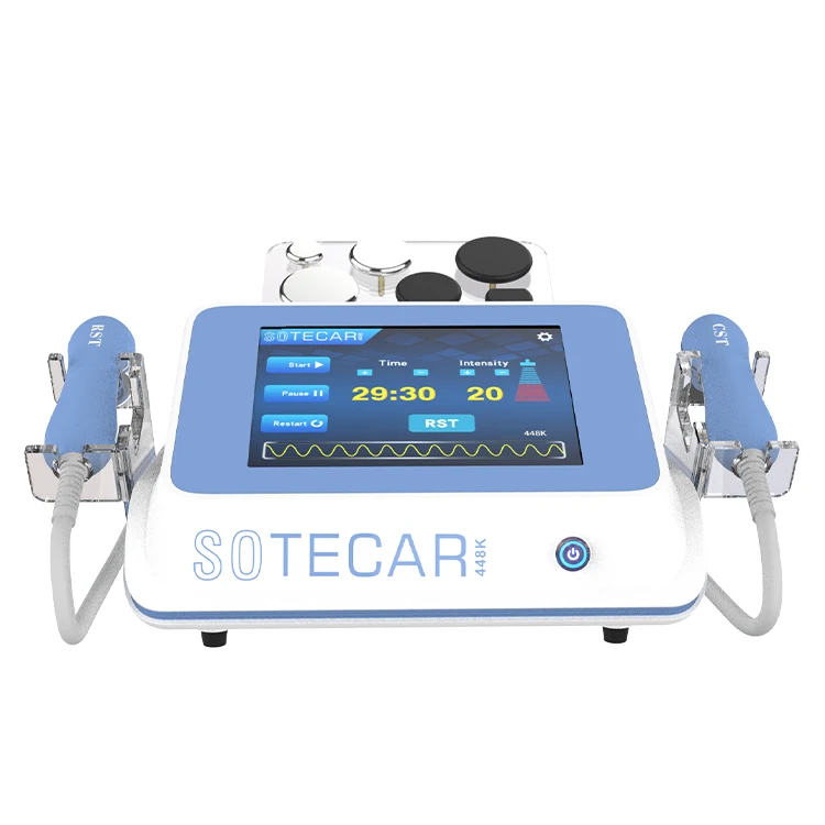 

New Products 2022 Unique Portable 448K Skin Tightening Physical Rehabilitation Equipment Pain Relief Fractional Beauty Machine, Blue+white