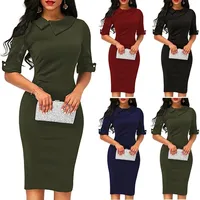 

Fashion Womens Office Lady Formal Business Work Party Pencil Dress