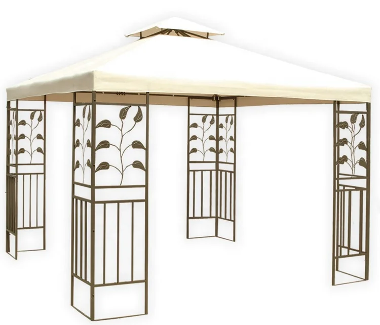 

Garden Nation Full Steel 3x3m Metal Art Gazebo, As per customer requirements