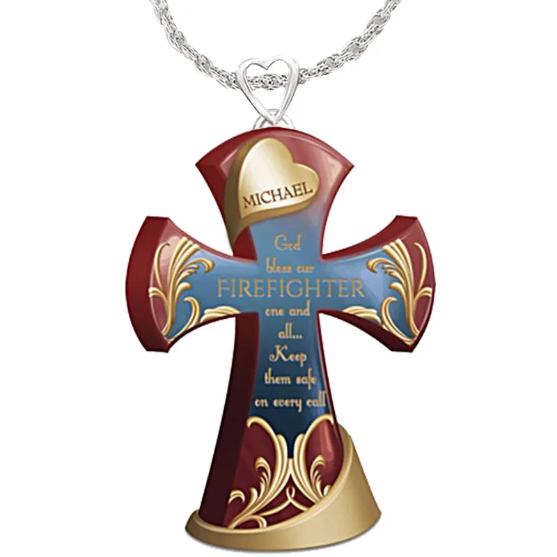 

New Fashion Women's True God Religious Cross Exquisite Jewelry Necklace