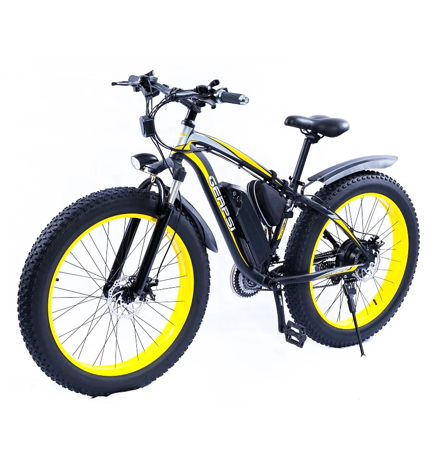 

Amazon Hot Selling 750W 1000W Motor E-Bike Fat Tire Mountain bike Fatbike electric bicycle bike
