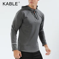 

Wholesale custom high quality 100% Polyester blank plain hoodies mens hoody gym hoodies