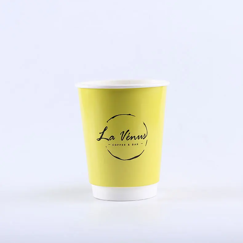 

2024 Hot Selling Single Wall Disposable Hot Coffee Cup Paper With Logo
