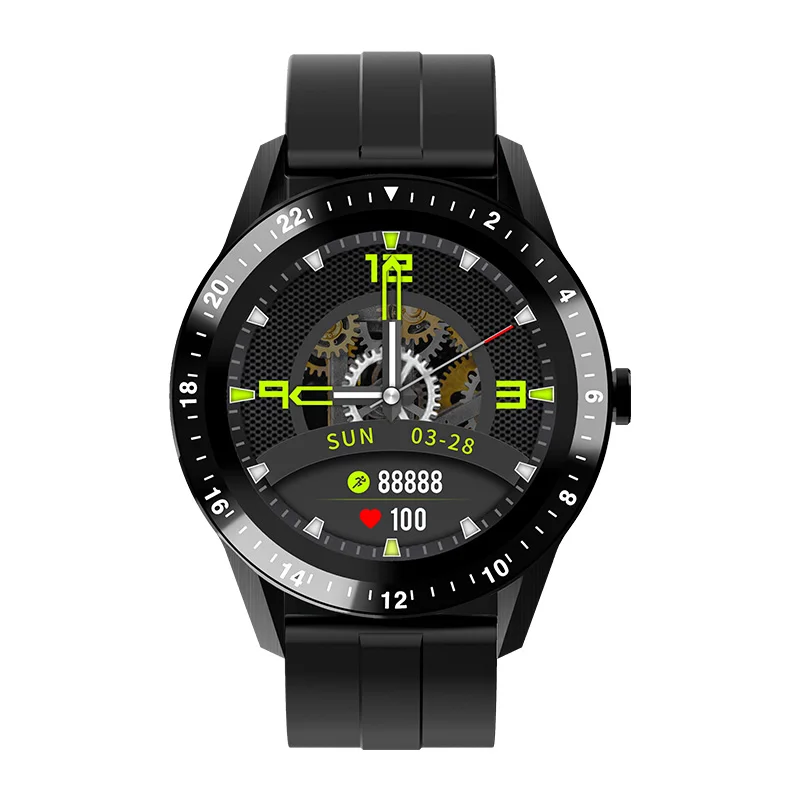 

Blood Pressure Heart Rate Smart Watch, Waterproof Metal Sports Smart watch 2020