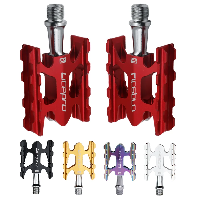 

Ultra light folding bicycle pedal K3 bike pedal lightweight aluminum alloy DU bearing pedal