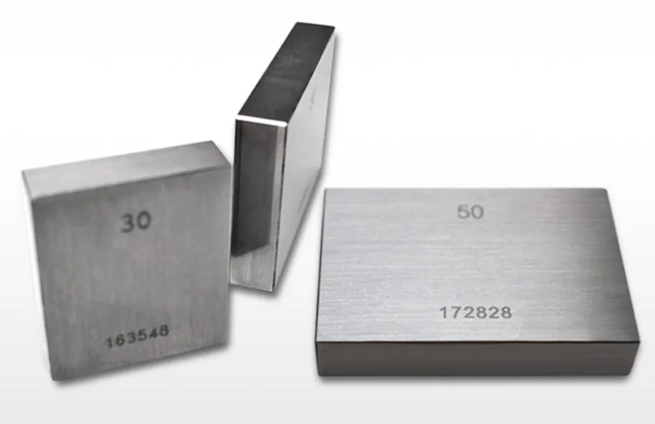 Slip Gauge Block Tungsten Gauge Block Set 32pcs 38pcs 47pcs 83pcs 87pcs