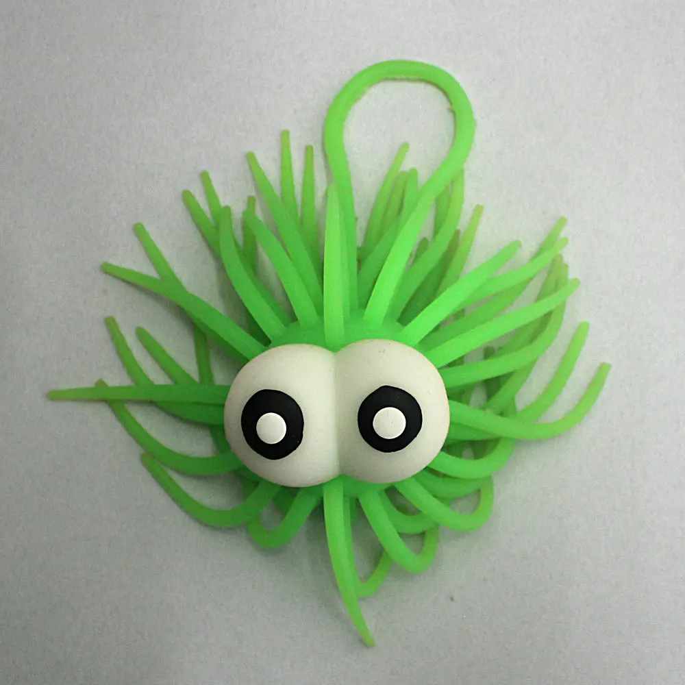
Flashing urchin ball ,big eyes,sea urchin puffer ball for kids 